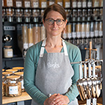 Foto Melanie Prengel Inhaberin Sorglos Kahl unverpackt