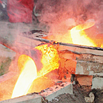 Foto Glocken Show Guß evangelische Kirche Kahl